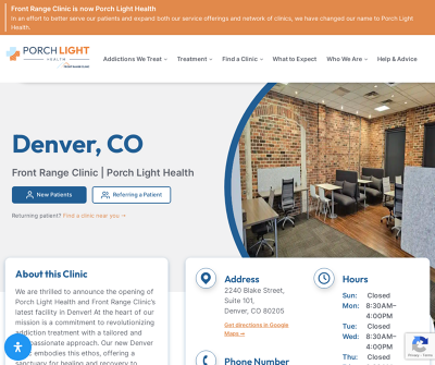 FrontRangeClinic|PorchLightHealth