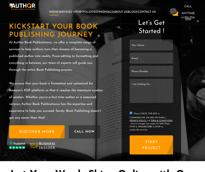 Author Book Publications
