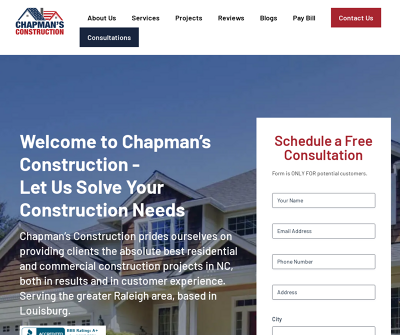 Chapman''s Construction, LLC
