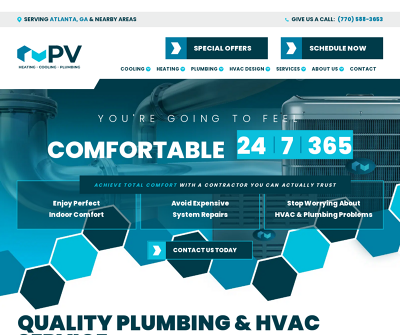 PV Heating Cooling & Plumbing