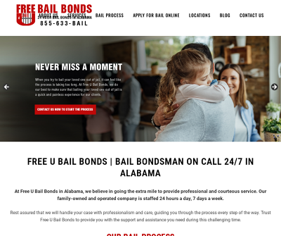 Free U Bail Bonds Valley, AL and Lanett, AL