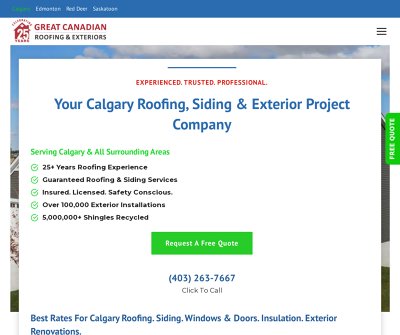 Great Canadian Roofing & Siding