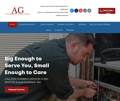 Plumbing Service, Gas & Furnace, Swamp Coolers, Repiping, Whole House Repiping