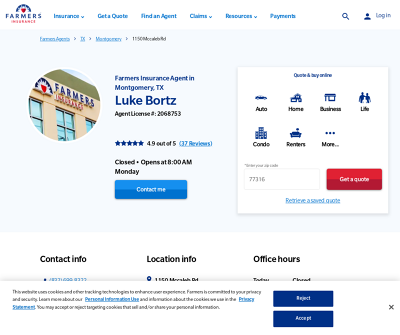 Farmers Insurance - Luke Bortz