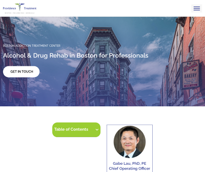Providence Treatment for Professionals