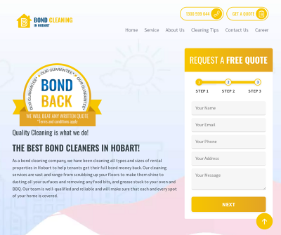 Bond Cleaning In Hobart