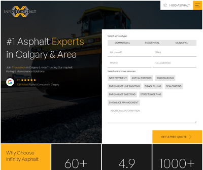 Infinity Paving - Calgary
