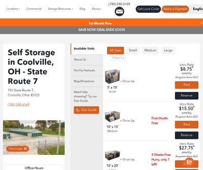 Mini Mall Storage