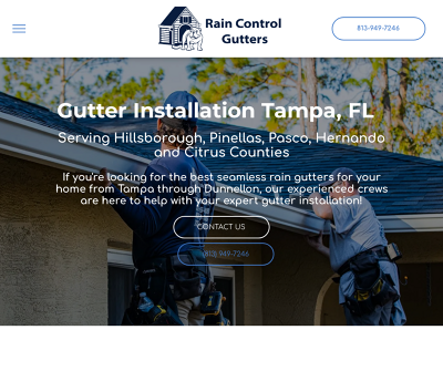 Rain Control Gutters