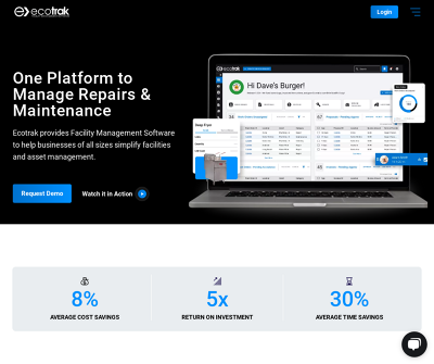Ecotrak Facility Management Software