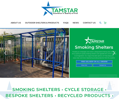 Smoking Shelters UK | Cycle Storage | Recycled Plastic Products
