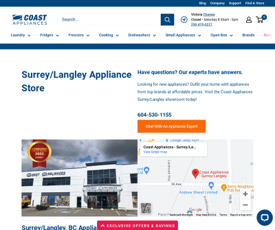 Coast Appliances - Surrey/Langley