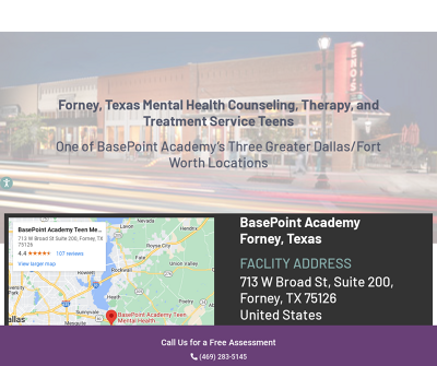 BasePoint Academy Teen Mental Health Treatment & Counseling Forney