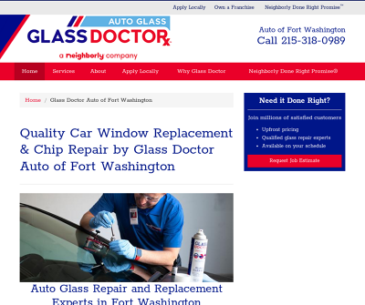 Glass Doctor Auto of Fort Washington