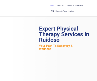 The Ruidoso Physical Therapy Clinic