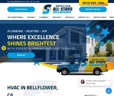 Service All-Stars Plumbing Heating and Air Comfort