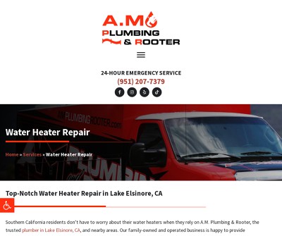 AM Plumbing Rooter - Water Heater Repair