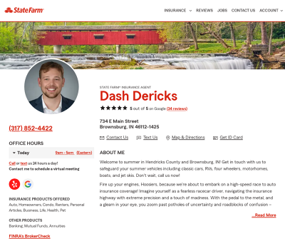 Dash Dericks - State Farm Insurance Agent