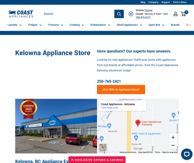 Coast Appliances - Kelowna