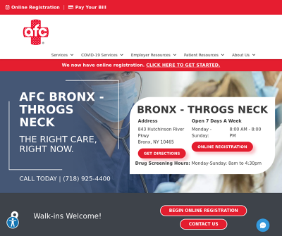 AFC Urgent Care Throgs Neck