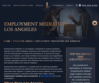 Los Angeles Employment Mediation Lawyer