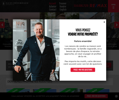Steve Rouleau Courtier Immobilier Rosemont Villeray Remax du Cartier Montreal