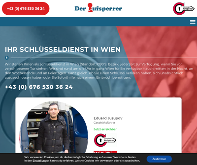 Schlüsseldienst & Aufsperrdienst | Der Aufsperrer Wien