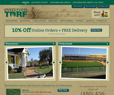 Evergreen Turf