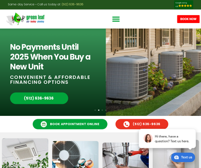Green Leaf AC, Heating, and Plumbing