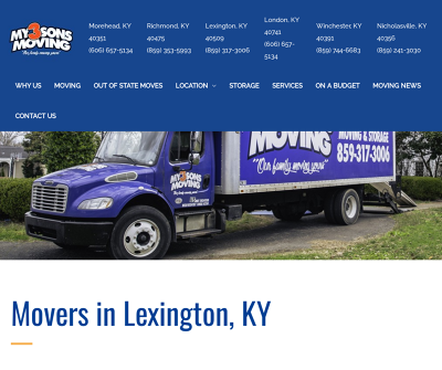 My 3 Sons Moving Lexington