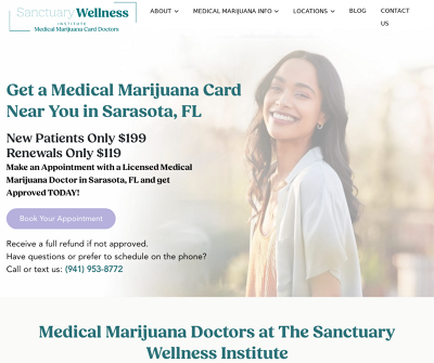 Sanctuary Wellness Medical Marijuana Card Doctors