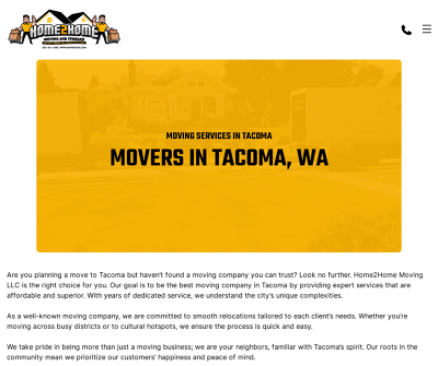 HOME2HOME MOVING LLC