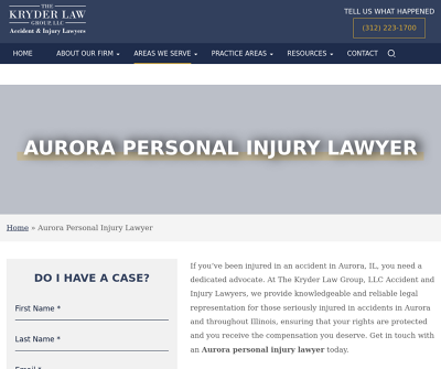 The Kryder Law Group, LLC Accident and Injury Lawyers