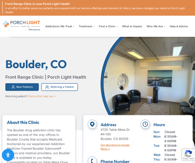 FrontRangeClinicPorchLightHealth