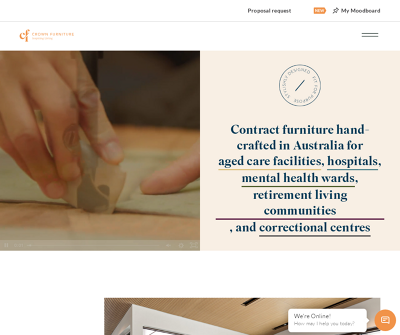 Crown Furniture - Aged Care & Retirement Furniture Supplier
