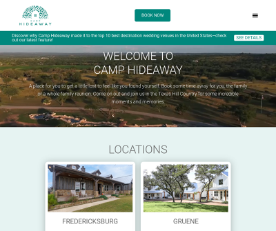 Camp Hideaway - Fredericksburg