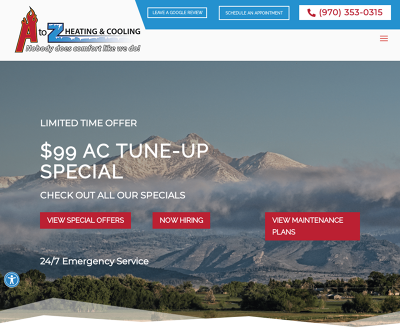 A to Z Heating & Cooling