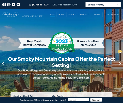 Timber Tops Cabin Rentals