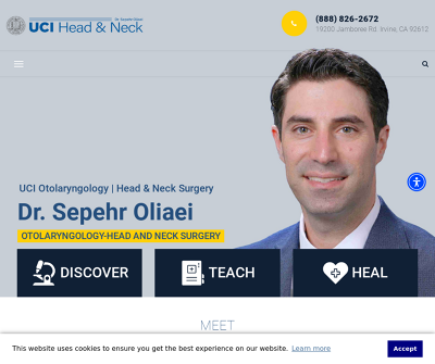 Sepehr Oliaei, MD | UCI Head & Neck