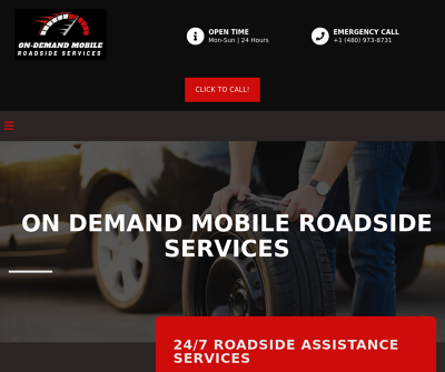 On Demand Mobile Roadside Services