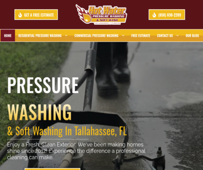 Hot Water Pressure Washing 