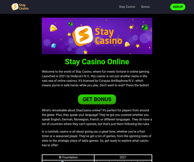 Stay Casino Online