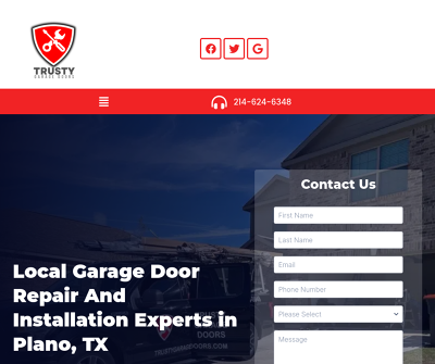 Trusty Garage Door in Plano Texas