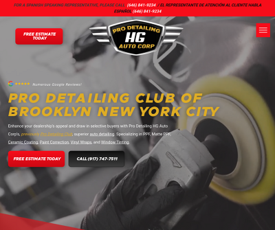 Pro detailing HG Auto corp