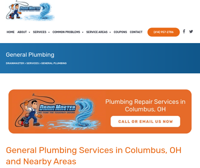 General plumbing in Columbus, OH