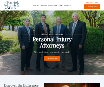 Patrick, Lewis & Watts, P.A.