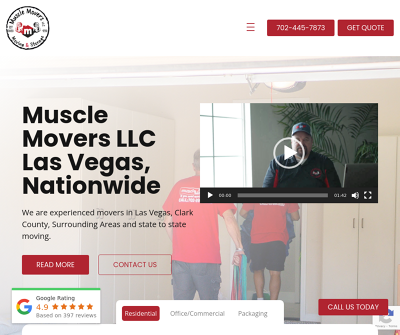 Muscle Movers LLC Las Vegas