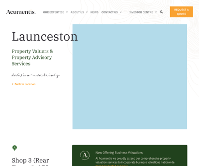 Acumentis Property Valuers - Launceston