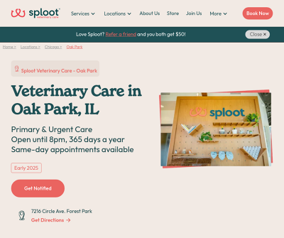 Sploot Veterinary Care - Oak Park