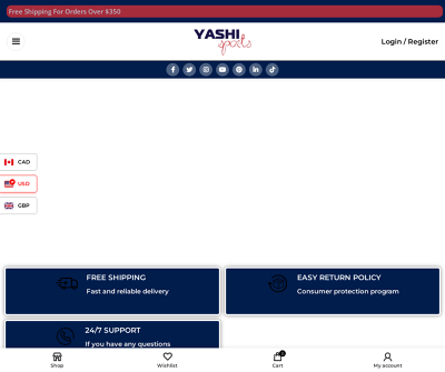 Yashi Sports Inc.